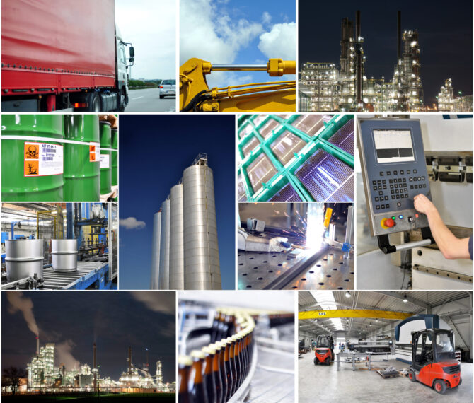 Industrie Collage // industry concept